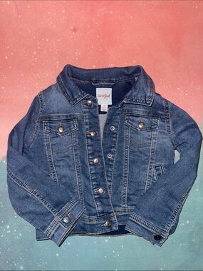 Cat & Jack Blue Denim Jean Jacket for Kids